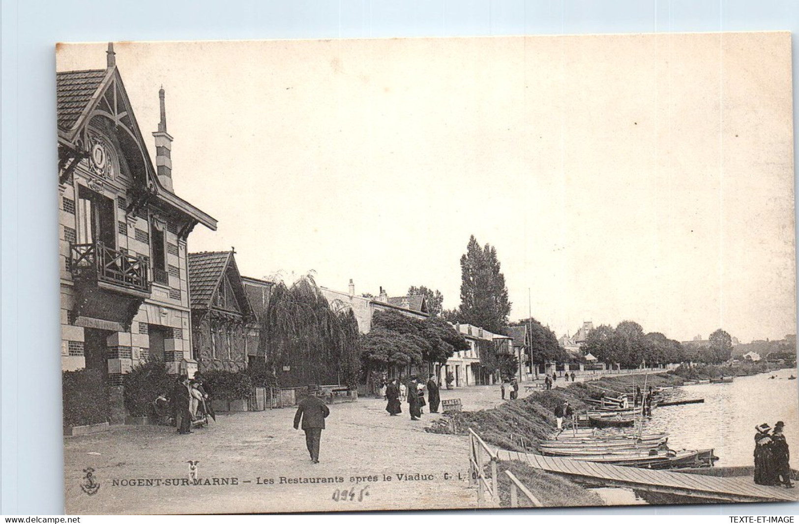 94 NOGENT SUR MARNE - Les Restaurants Apres Le Viaduc. - Nogent Sur Marne