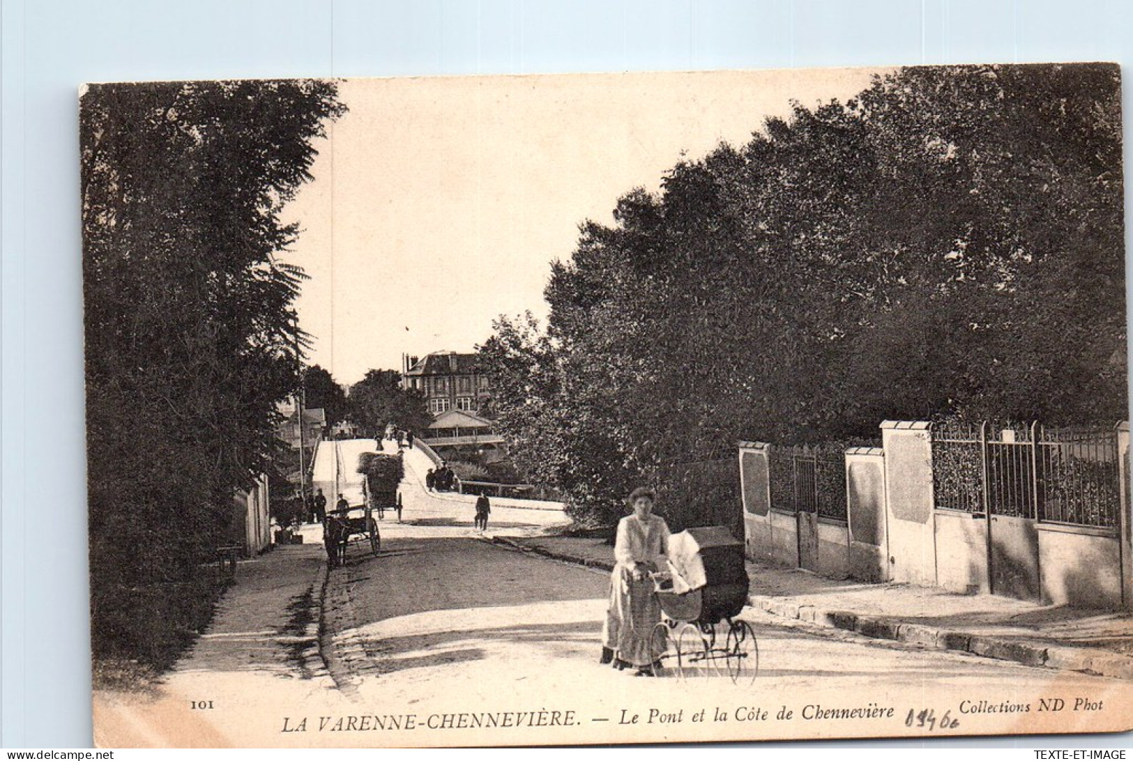 94 LA VARENNE CHENNEVIERE - Le Pont Et La Cote De Chenneviere. - Autres & Non Classés