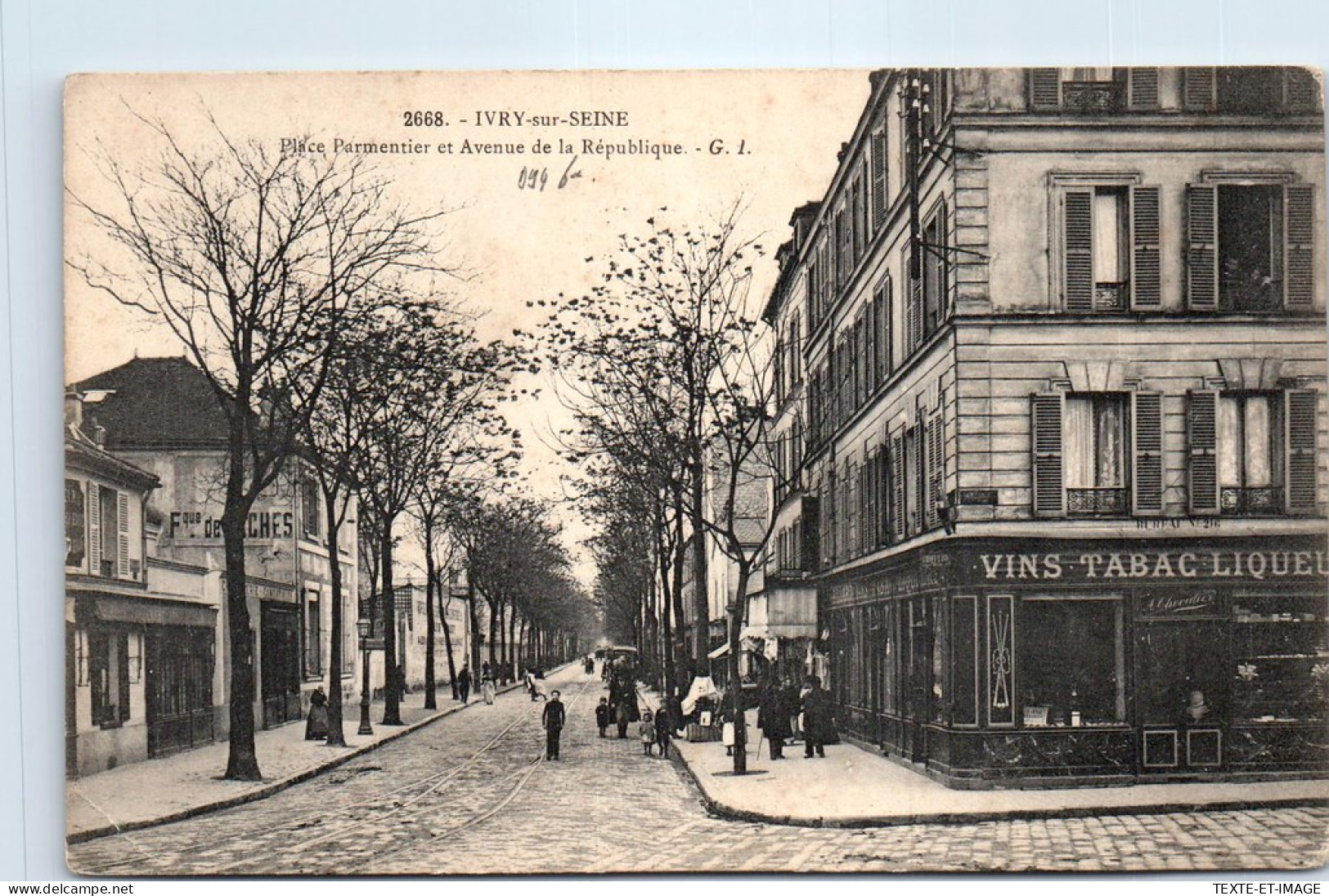 94 IVRY SUR SEINE - Place Parmentier Et Av De La Republique  - Ivry Sur Seine