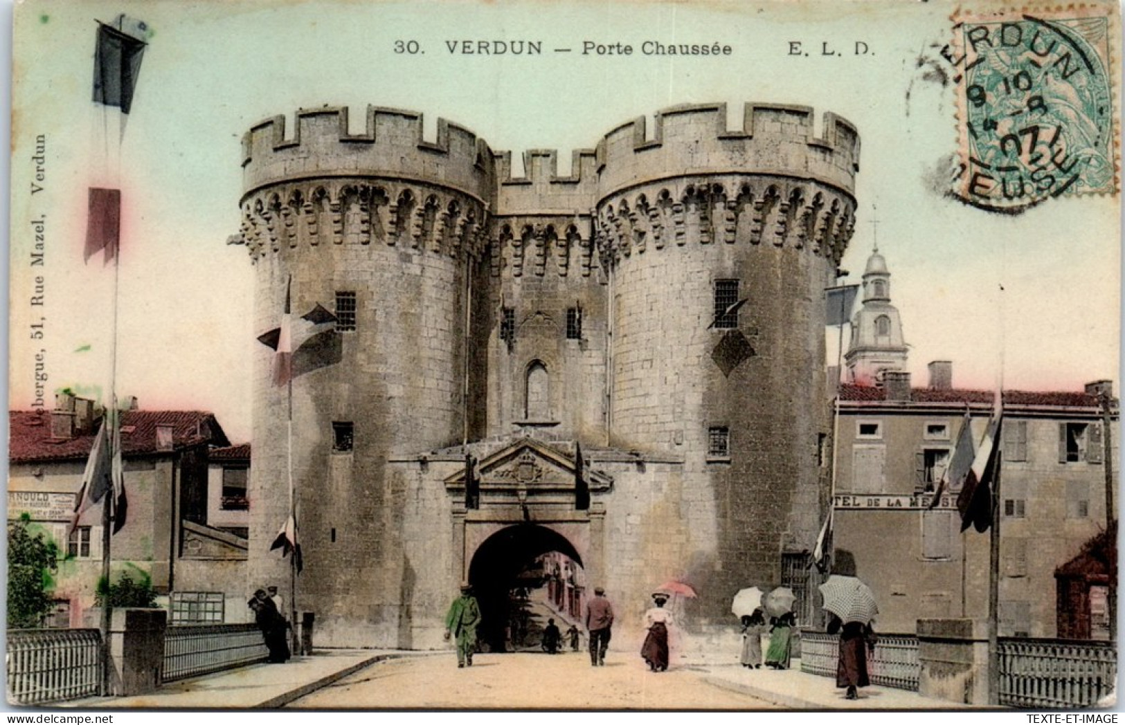 55 VERDUN - Porte Chaussee. - Verdun