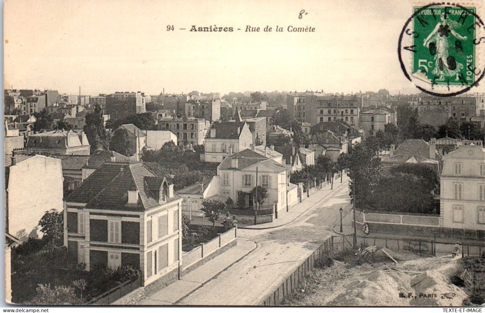 92 ASNIERES -- Rue De La Comete  - Asnieres Sur Seine