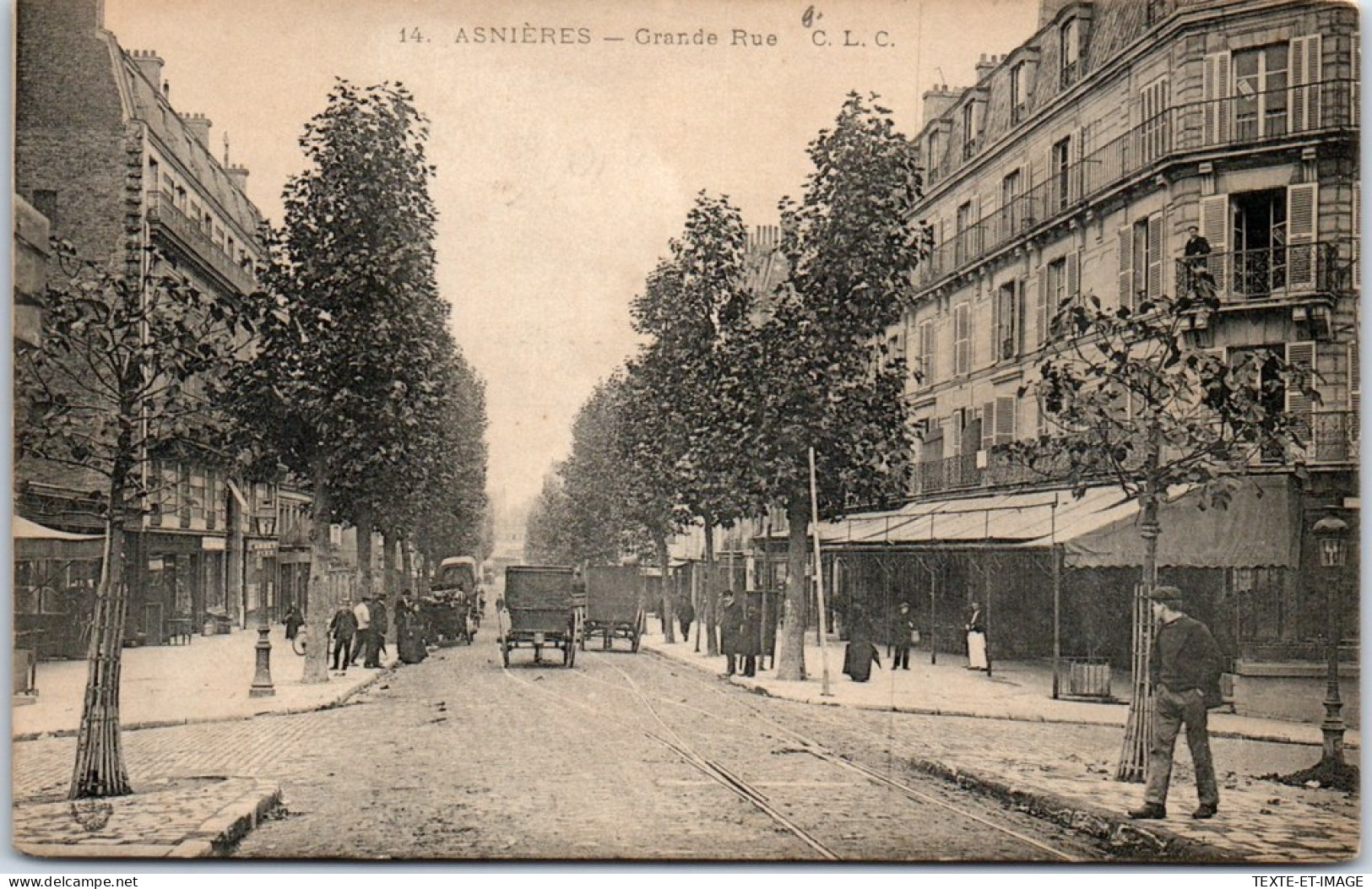 92 ASNIERES -- Grande Rue. - Asnieres Sur Seine