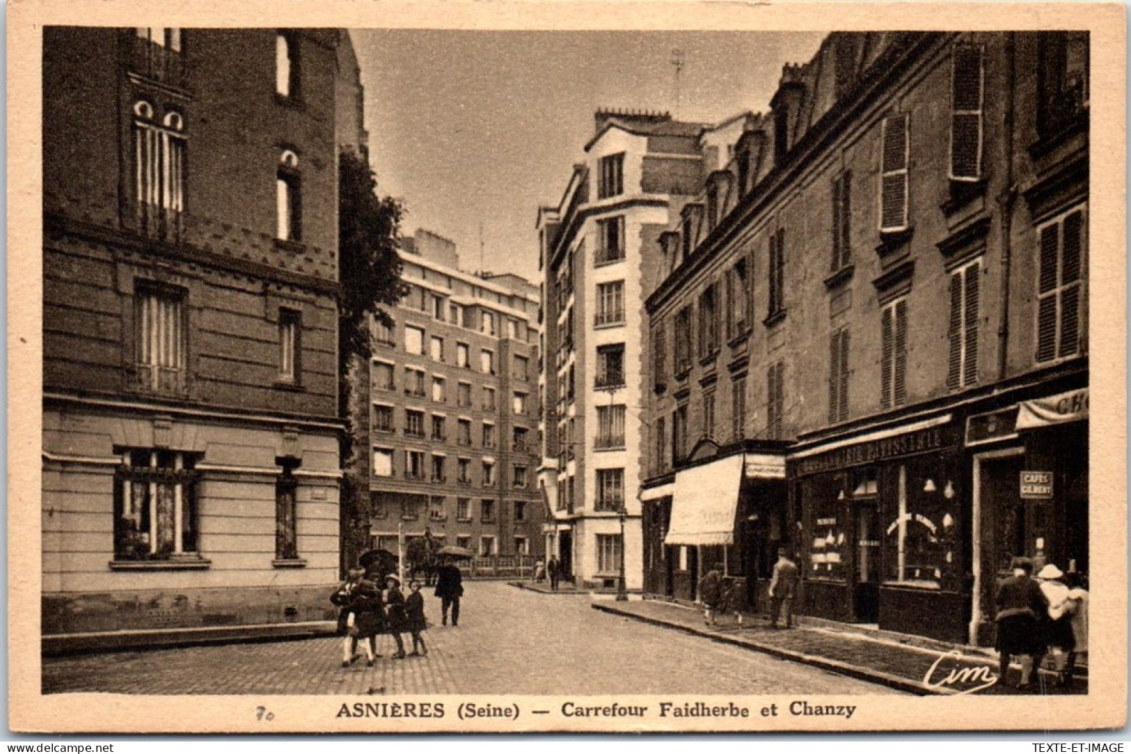 92 ASNIERES -- Carrefour Faidherbe Et Chansy. - Asnieres Sur Seine