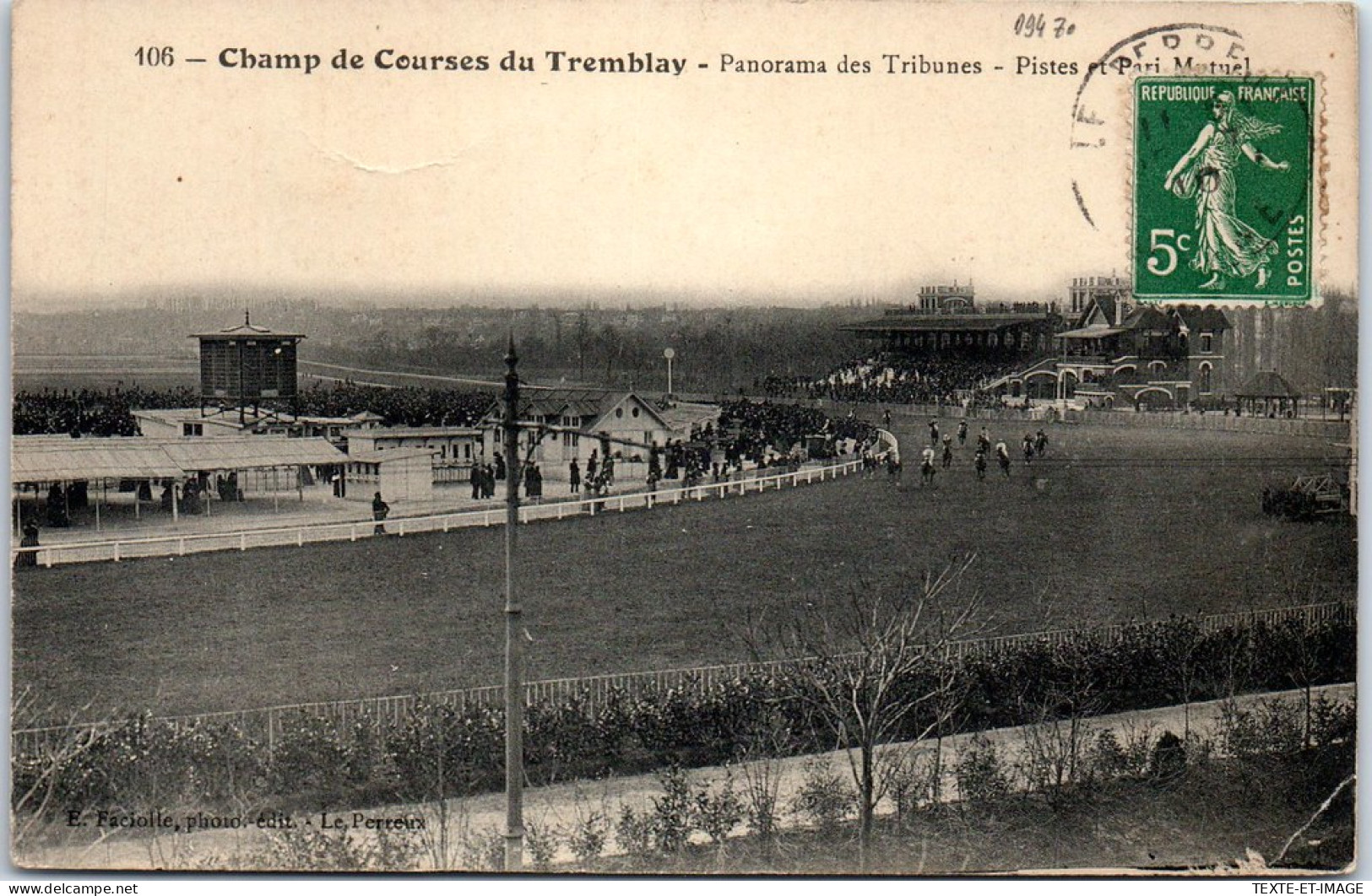 94 LE TREMBLAY - Panorama Des Tribunes. - Other & Unclassified