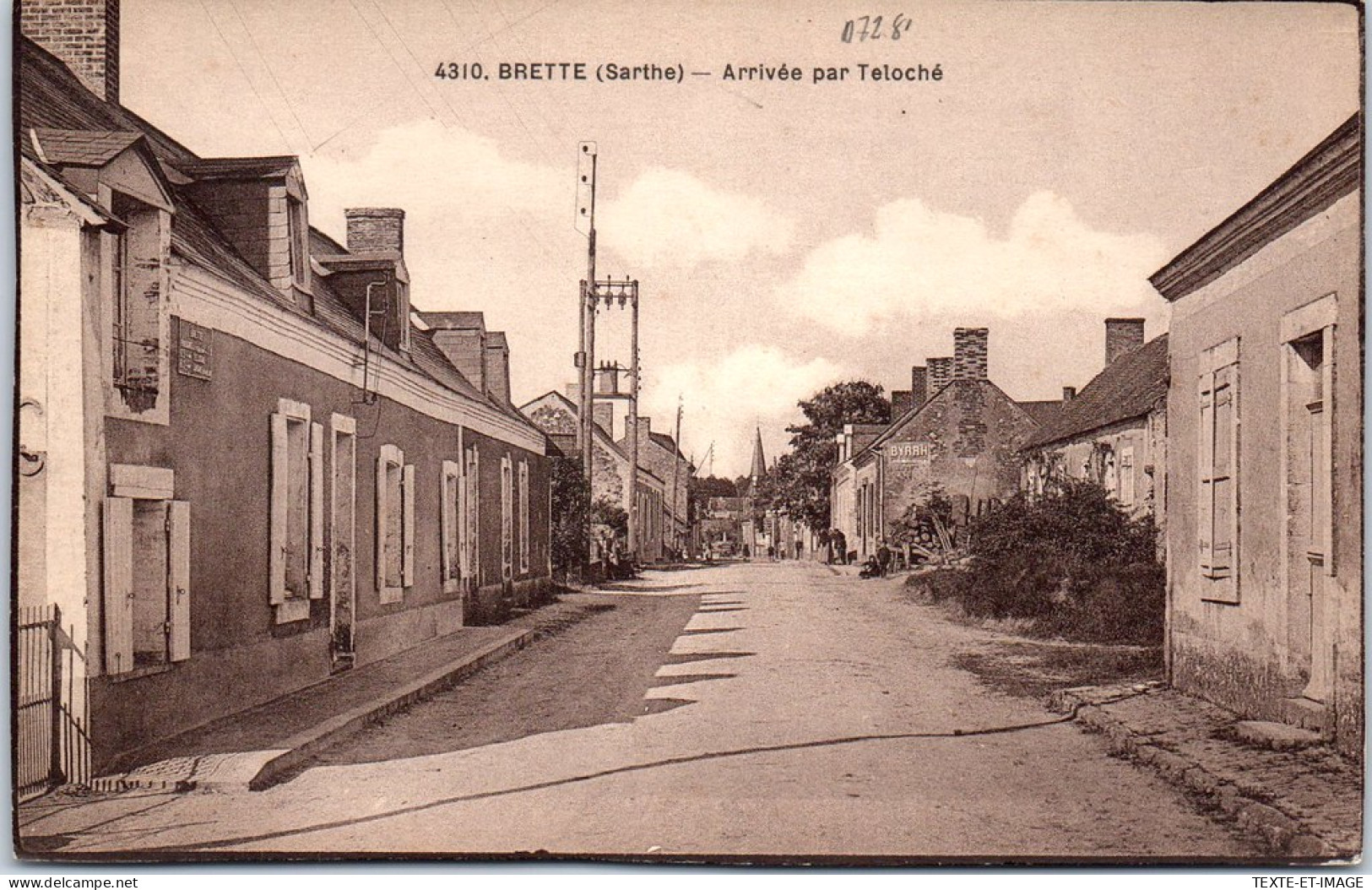72 BRETTE - Arrivee Par Teloche. - Other & Unclassified
