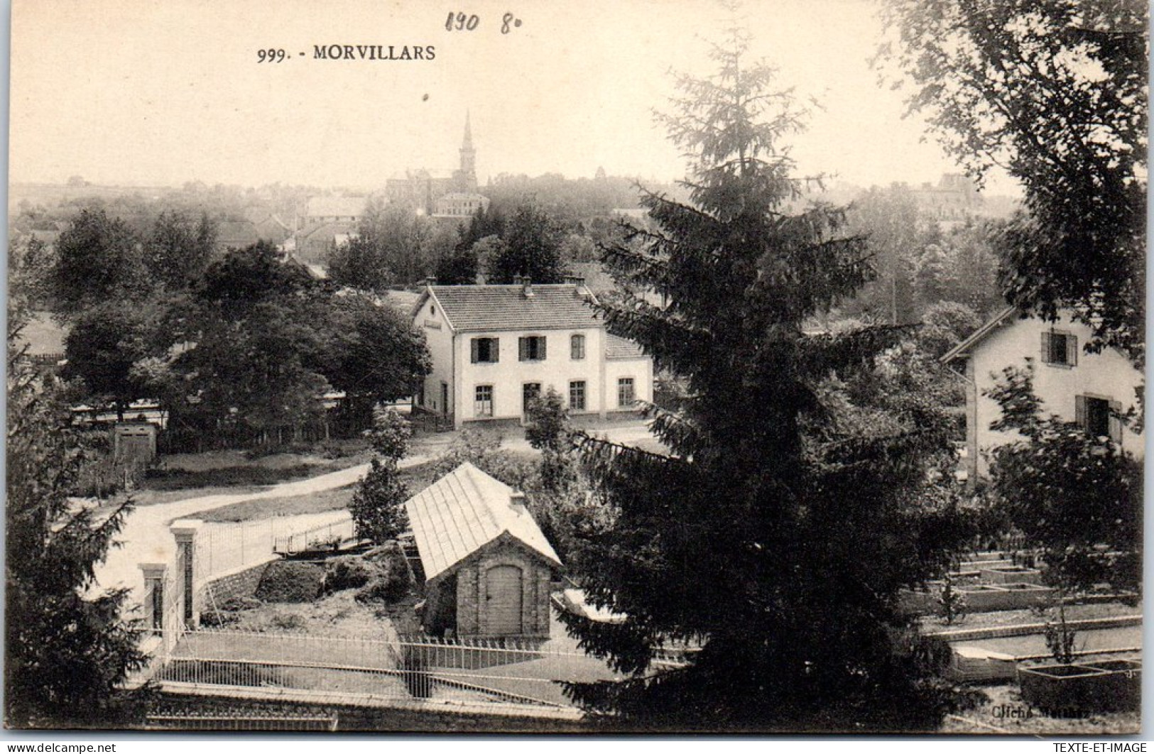 90 MORVILLARS - Vue Sur La Gare. - Other & Unclassified