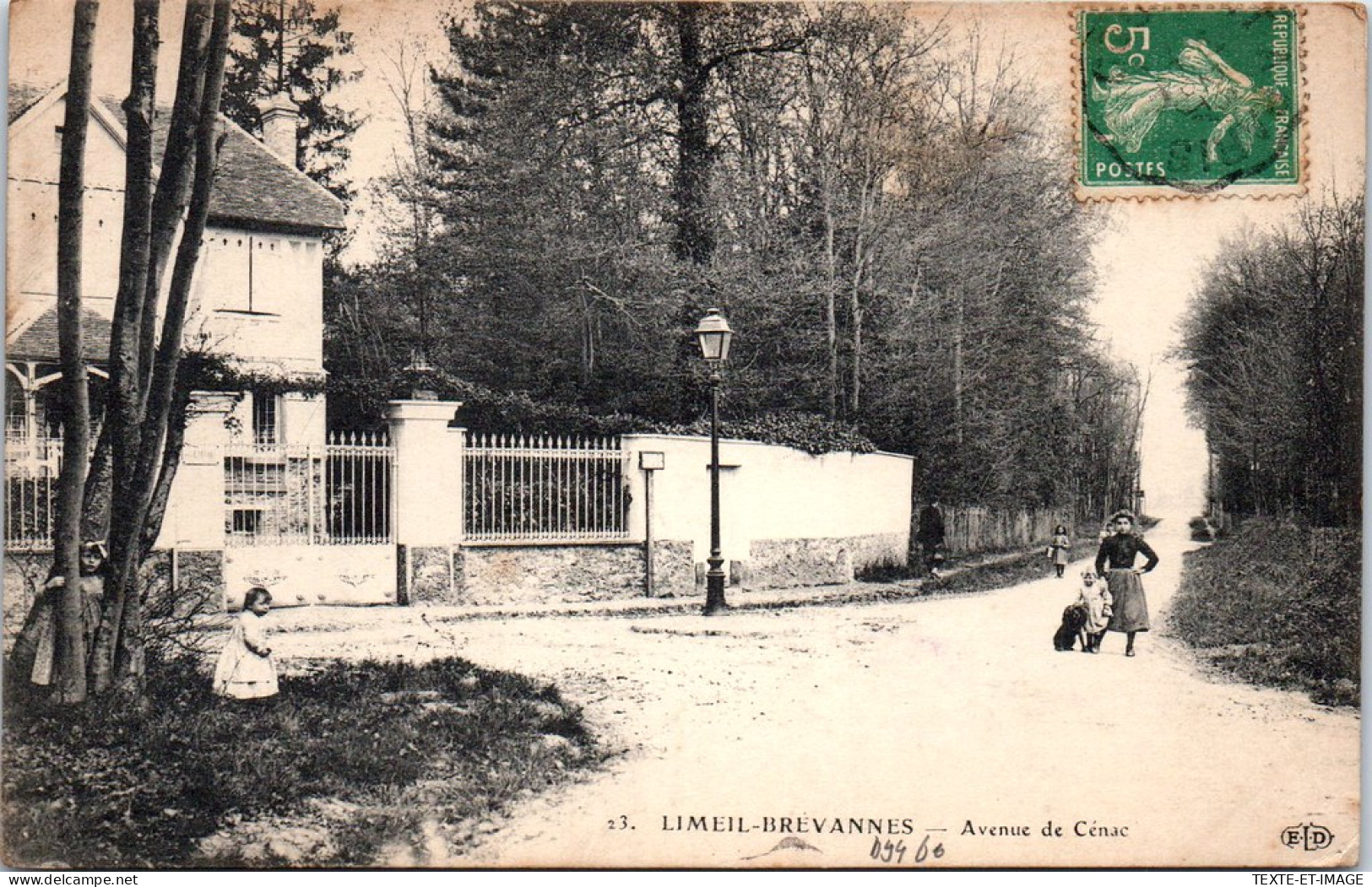 94 LIMEIL BREVANNES - L'avenue De Cenac. - Limeil Brevannes