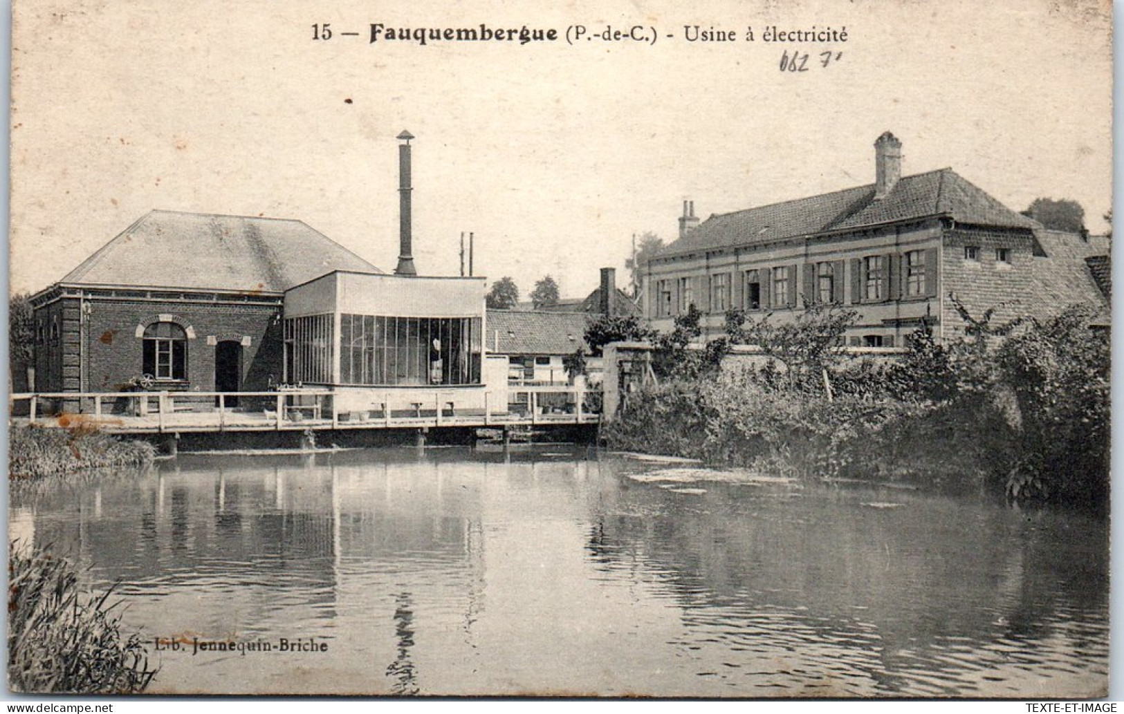 62 FAUQUEMBERGUE - L'usine A Electricite  - Fauquembergues