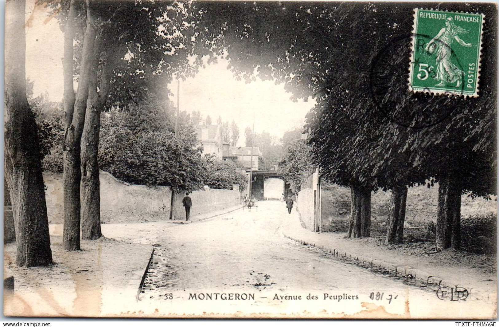 91 MONTGERON - Avenue Des Peupliers. - Montgeron