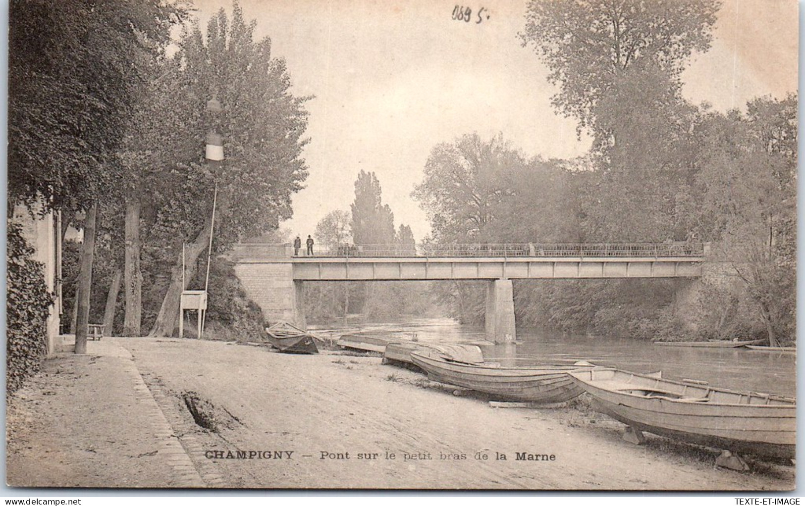 94 CHAMPIGNY - Pont Sur Le Petit Bras De La Marne. - Champigny Sur Marne