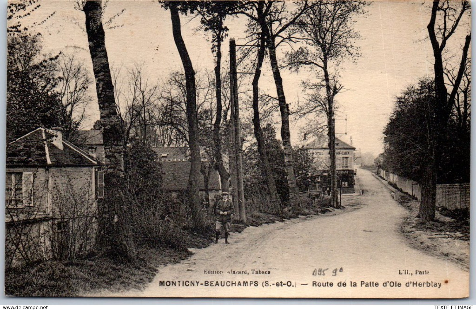 95 MONTIGNY BEAUCHAMPS - Route De La Patte D'oie D'herblay - Montigny Les Cormeilles