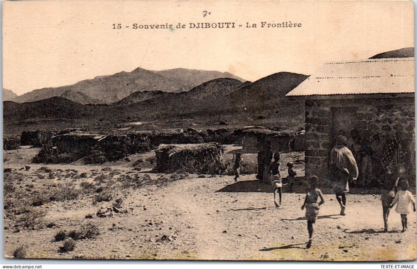 DJIBOUTI - La Frontiere. - Djibouti