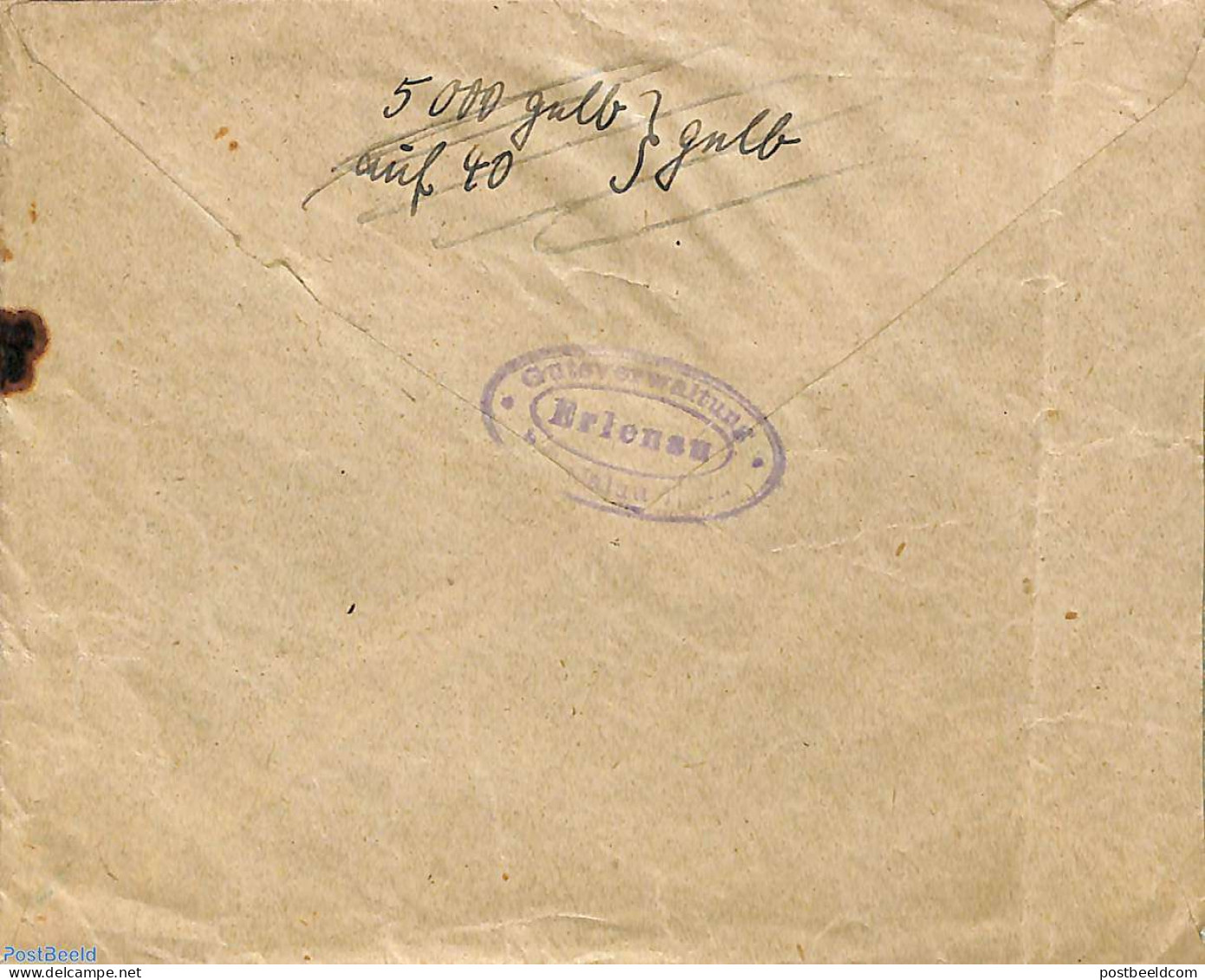Germany, Empire 1922 Letter To Grube Ilse, Postal History - Covers & Documents