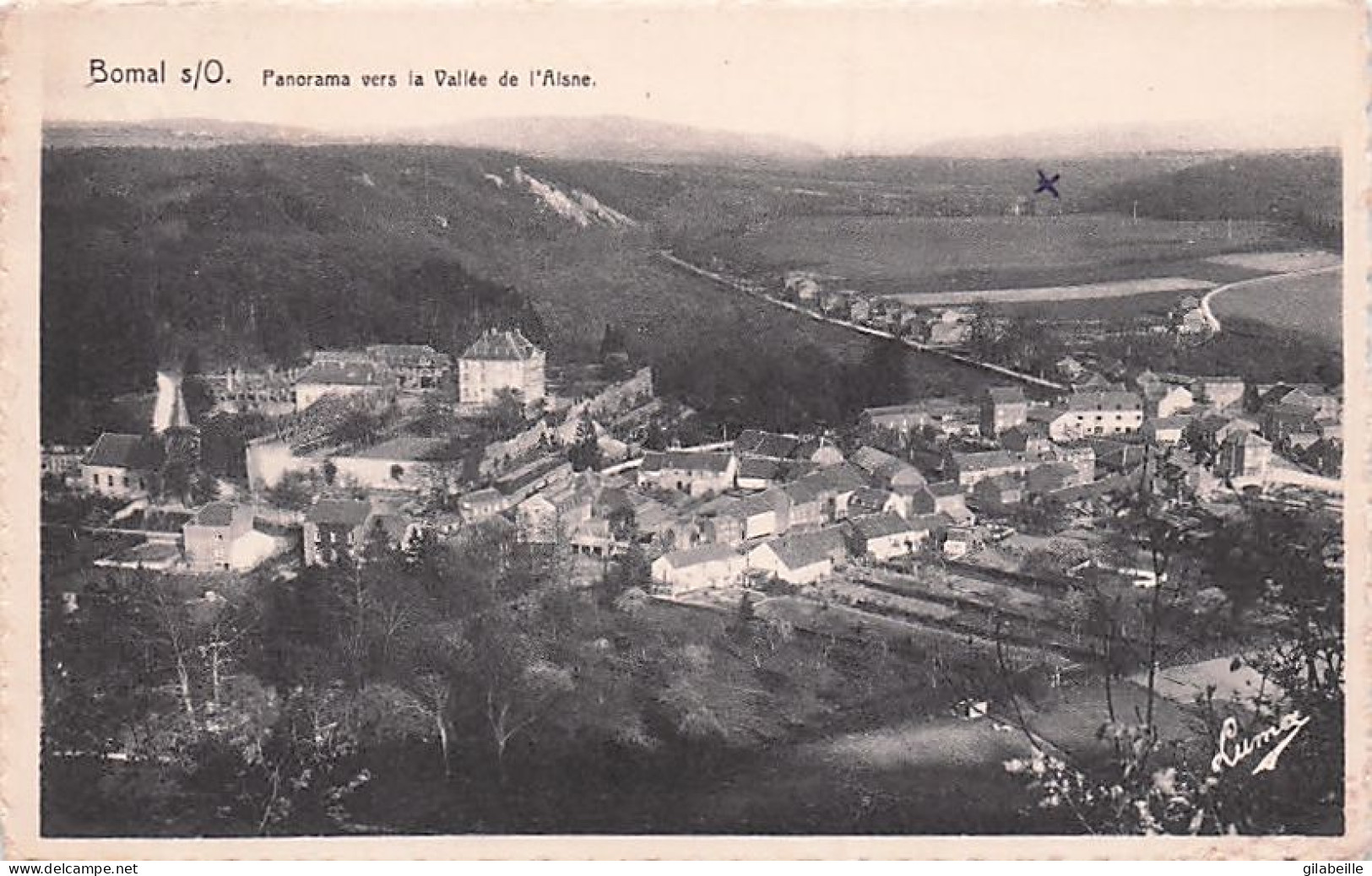 BOMAL S/Ourthe- Panorama Vers La Vallée De L'Aisne - Durbuy