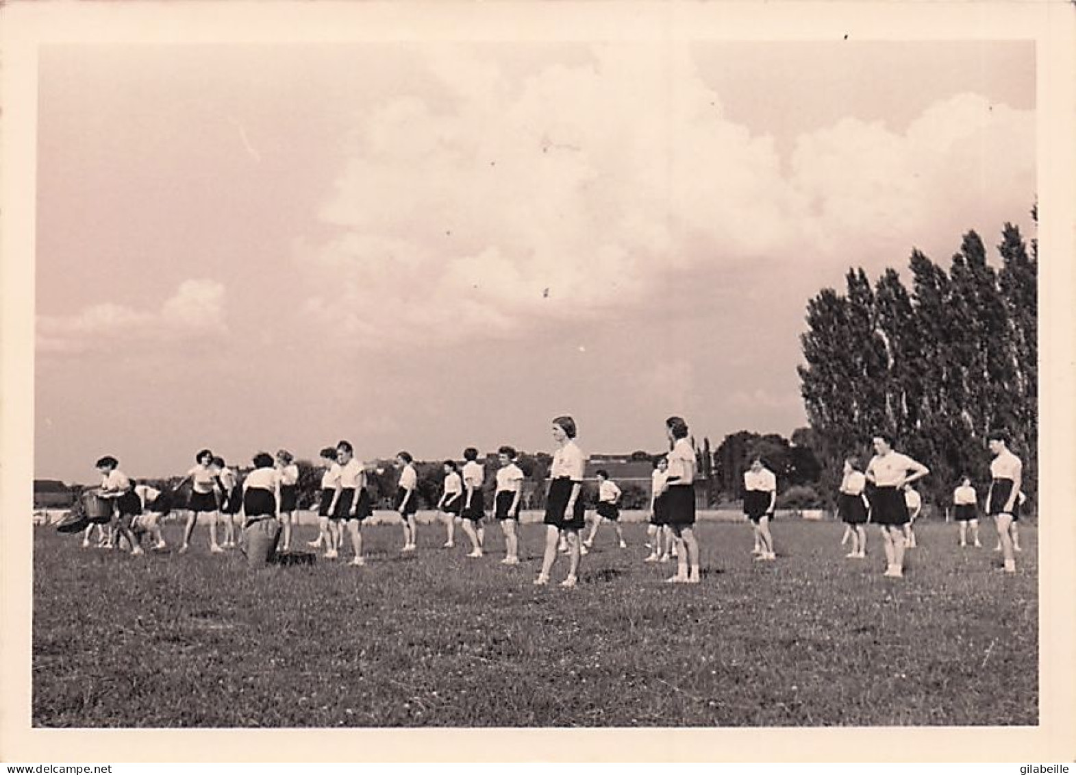 scoutisme au feminin - Bruxelles - Turn en Sportfeest - LOT 5 CARTES 