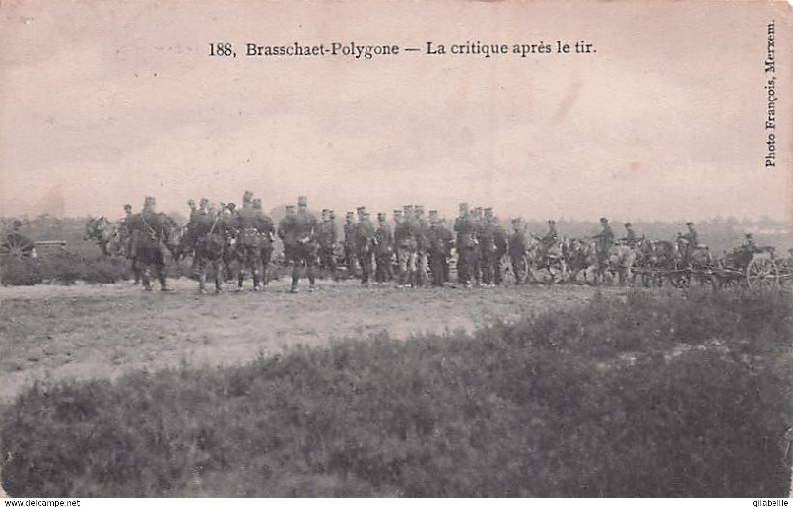 BRASSCHAAT - BRASSCHAET - POLYGONE -  La Critique Apres Le Tir - 1912 - Brasschaat