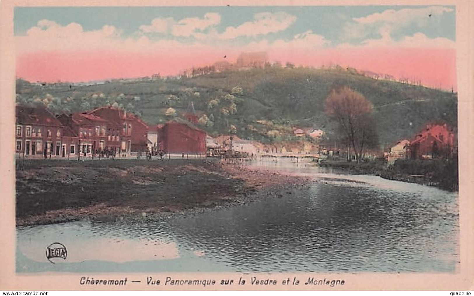 Chaudfontaine - CHEVREMONT -  Vue Panoramique Sur La Vesdre Et La Montagne - Chaudfontaine