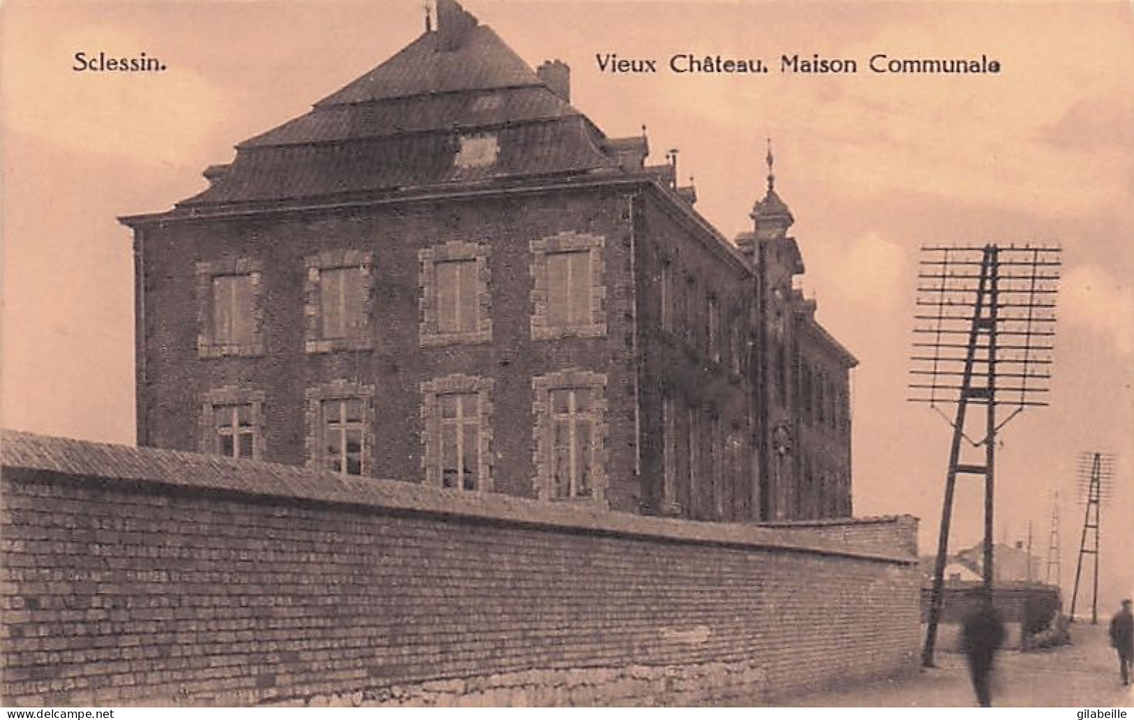 Liege - SCLESSIN -   Vieux Chateau - Maison Communale - Luik