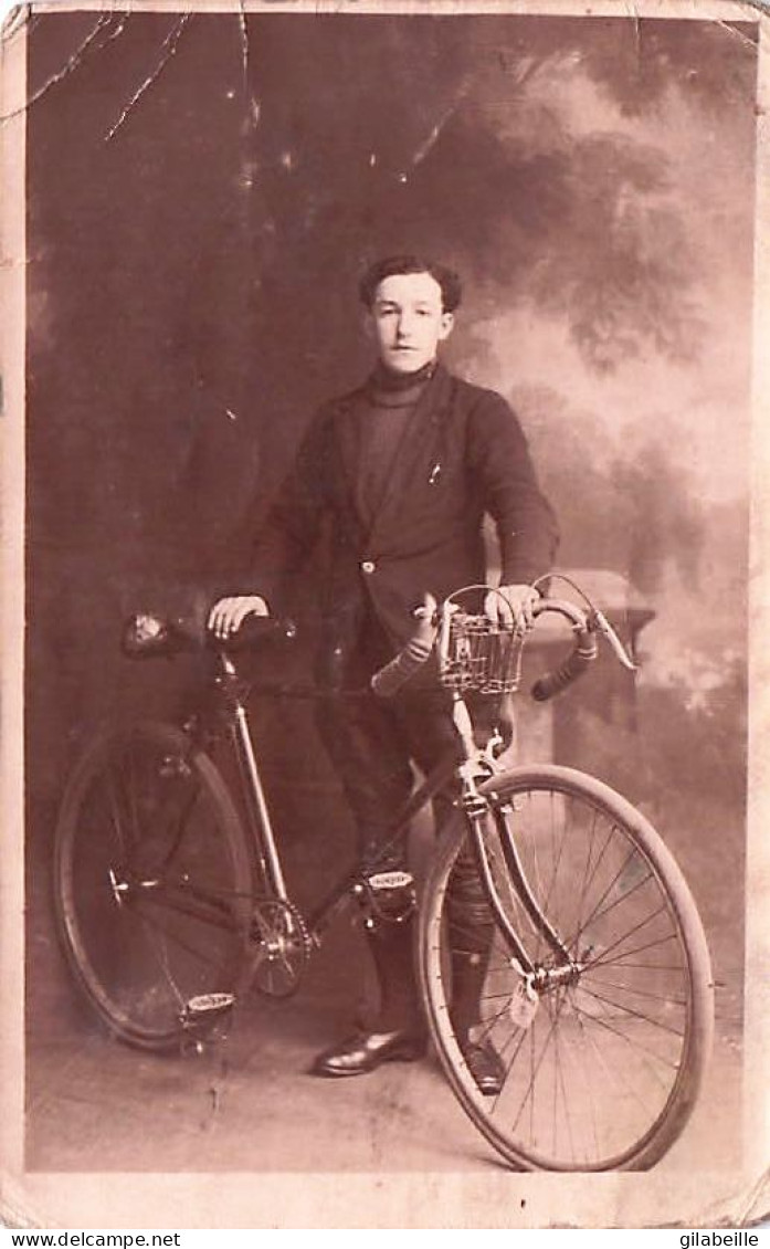 KAPELLEN - CAPPELLEN - Carte Photo - Cycliste Belge  - Photographe  A Jodoigne - Kapellen