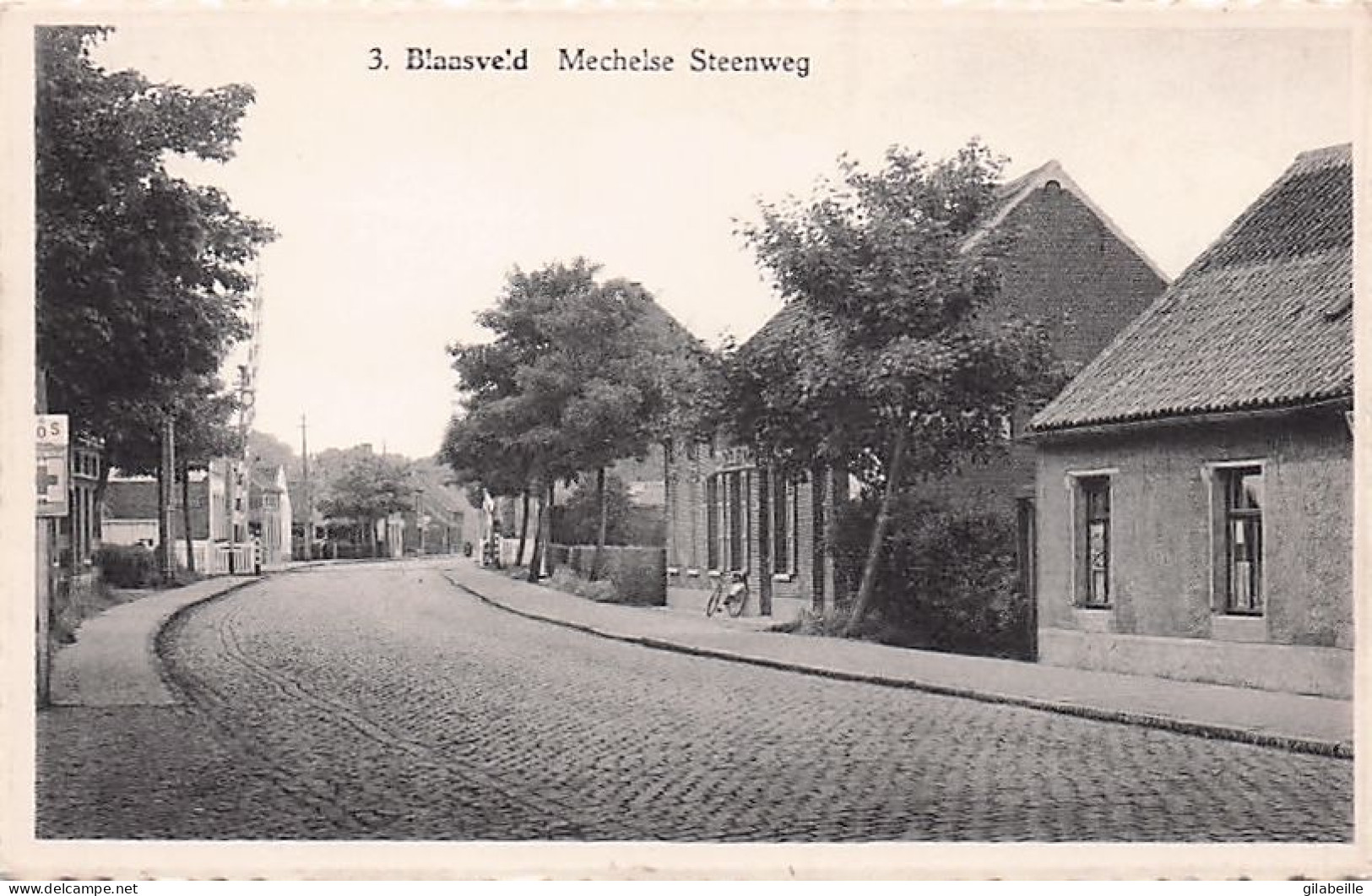 Willebroek - BLAASVELD -   Mechelse Steenweg - Willebrök