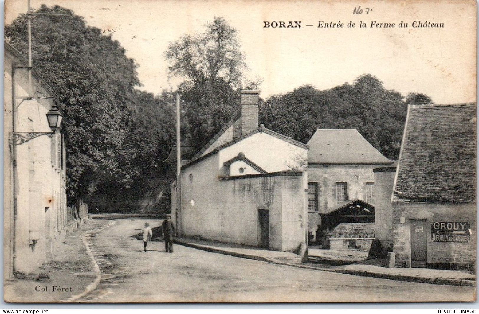 60 BORAN - Entree De La Ferme Du Chateau. - Boran-sur-Oise