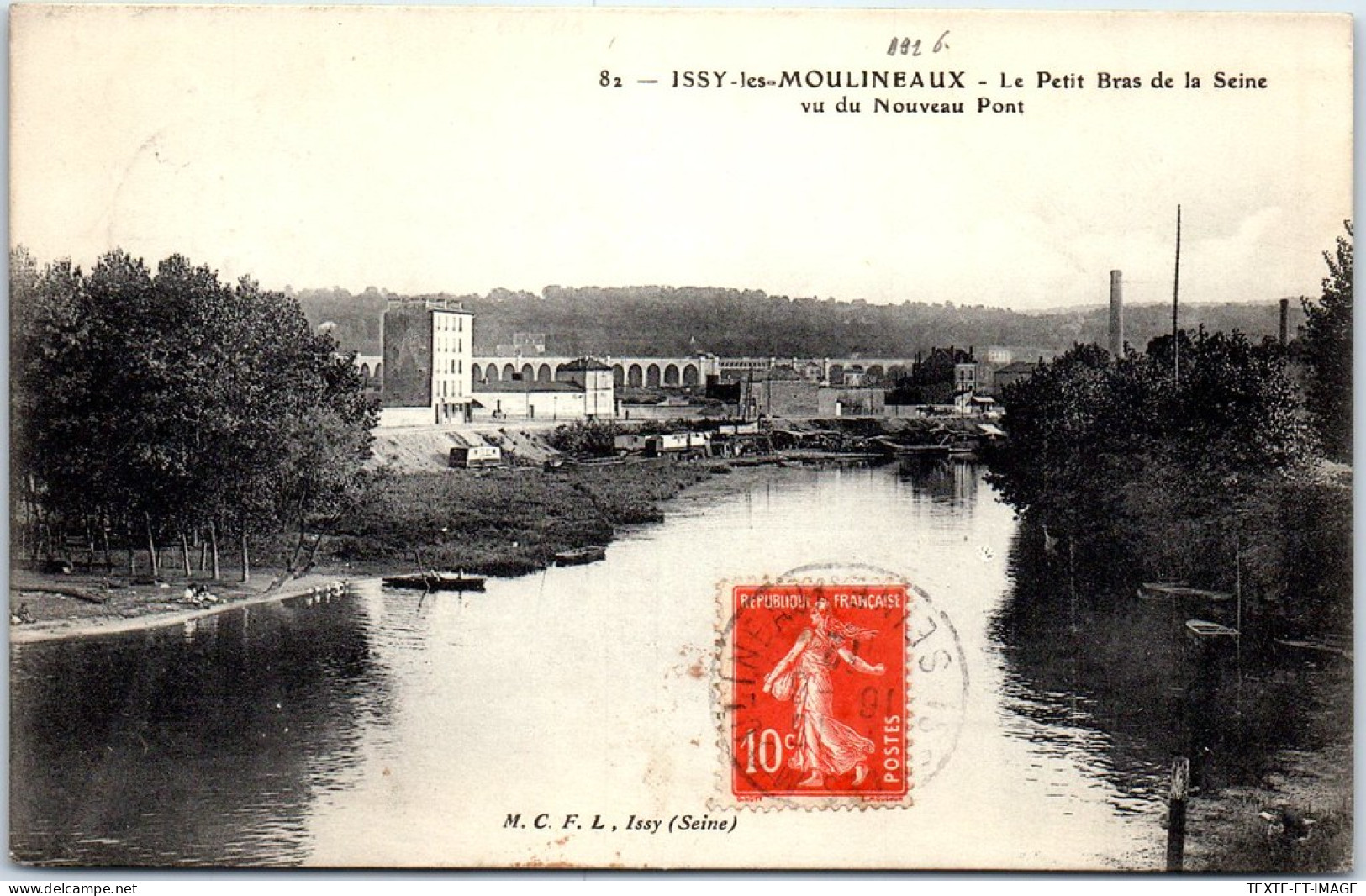 92 ISSY LES MOULINEAUX - Le Petit Bras De La Seine  - Issy Les Moulineaux