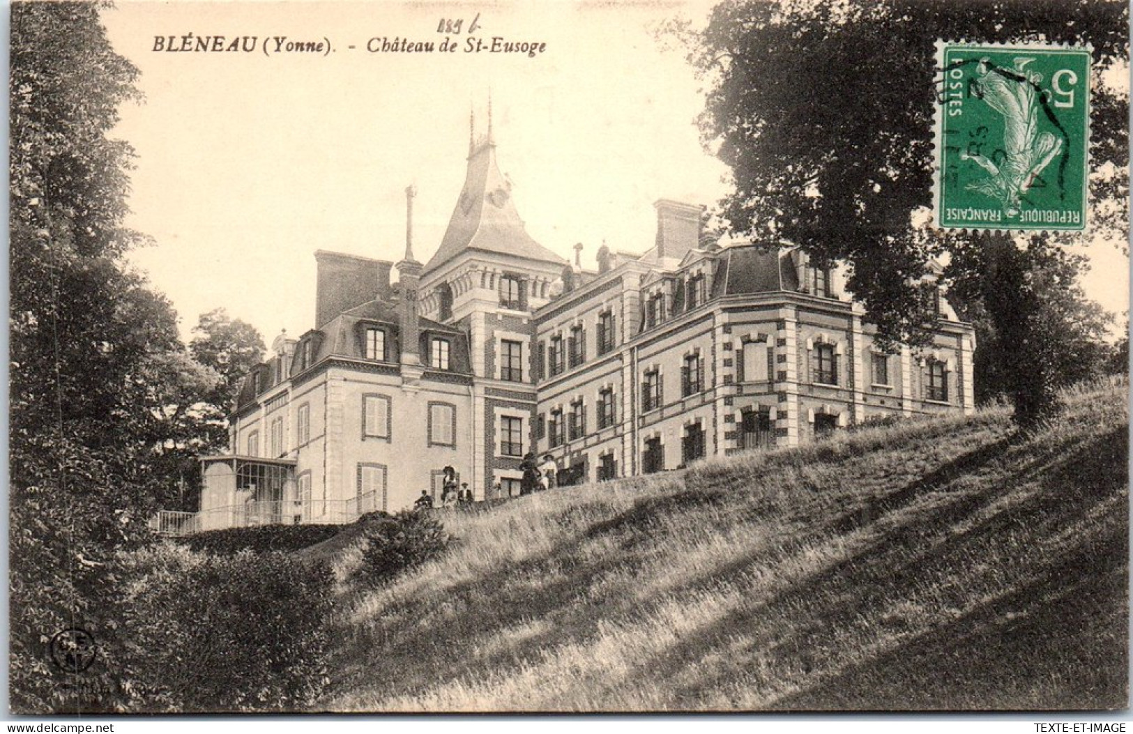 89 BLENEAU - Le CHATEAUde Saint Eusoge.  - Bleneau