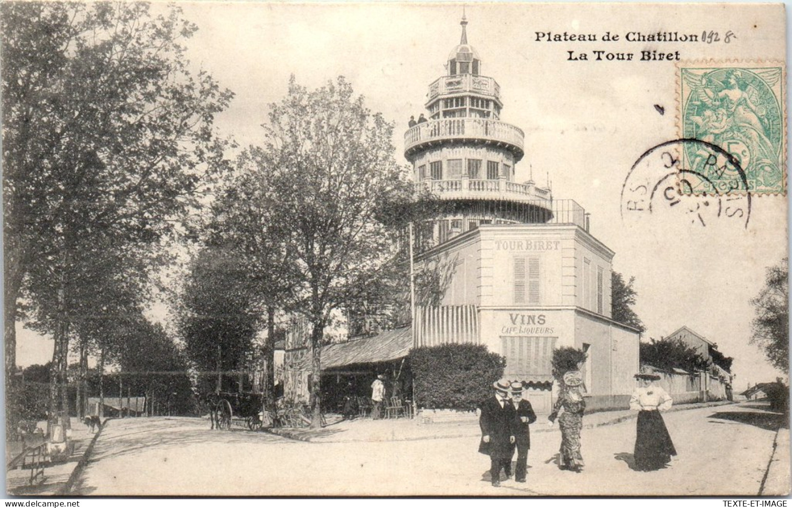 92 CHATILLON - Le Plateau, La Tour Biret. - Châtillon