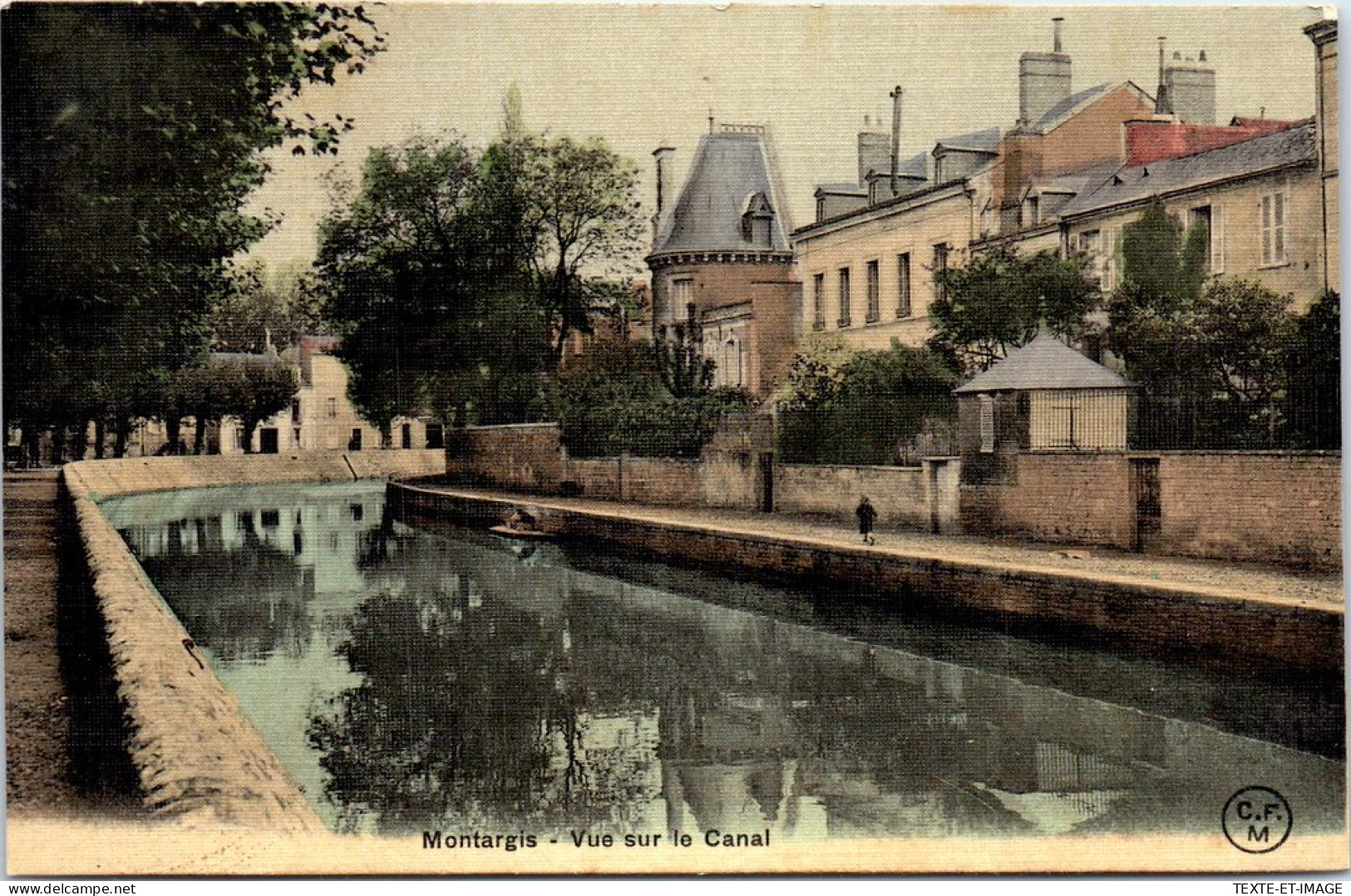 45 MONTARGIS - Vue Sur Le Canal (couleurs) - Montargis