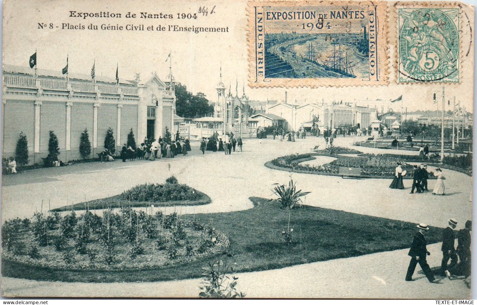 44 NANTES - Exposition 1904, Placis Du Genie Civil.  - Nantes