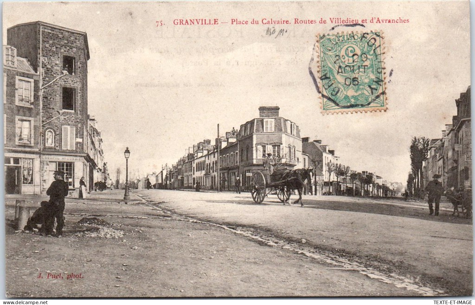 50 GRANVILLE - Place Du Calvaire, Route De Villedieu  - Granville