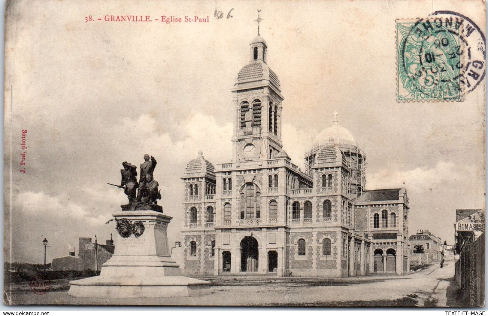 50 GRANVILLE - Eglise Saint Paul.  - Granville