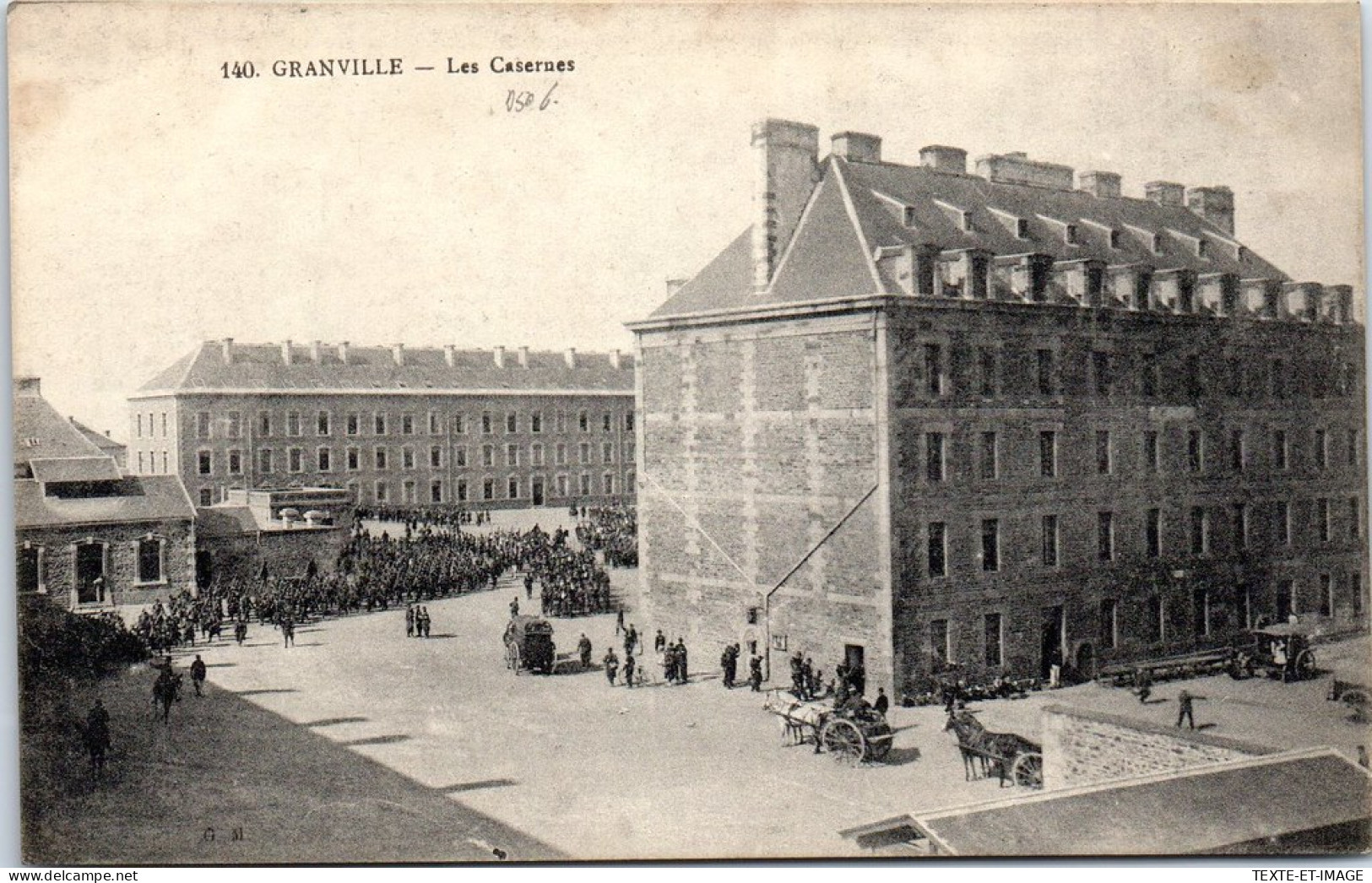 50 GRANVILLE - Interieur Des Casernes. - Granville