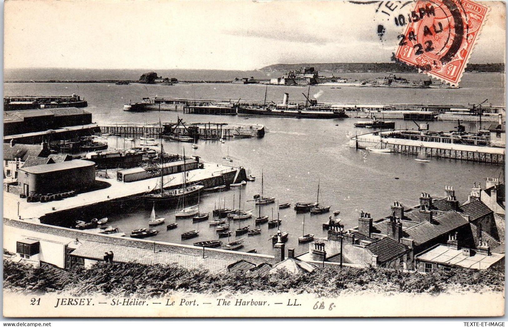 GRANDE BRETAGNE - JERSEY - Le Port De Saint Helier  - Other & Unclassified