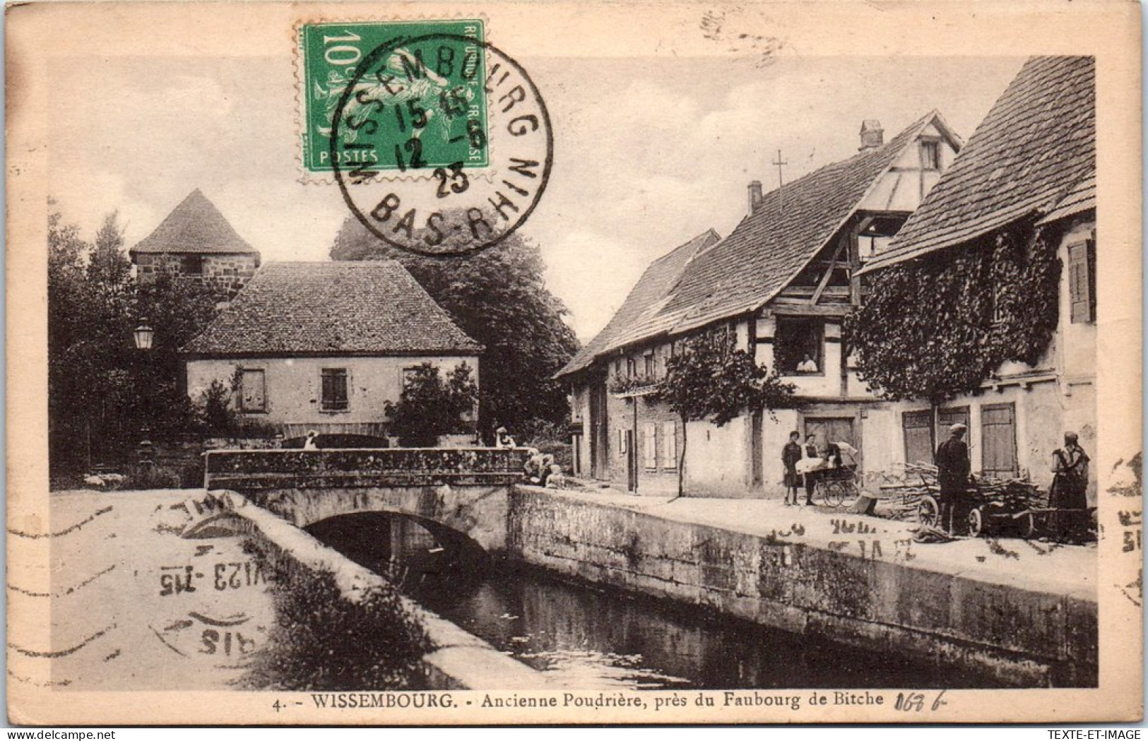 67 WISSEMBOURG - Ancienne Poudriere Fbg De Bitche  - Wissembourg