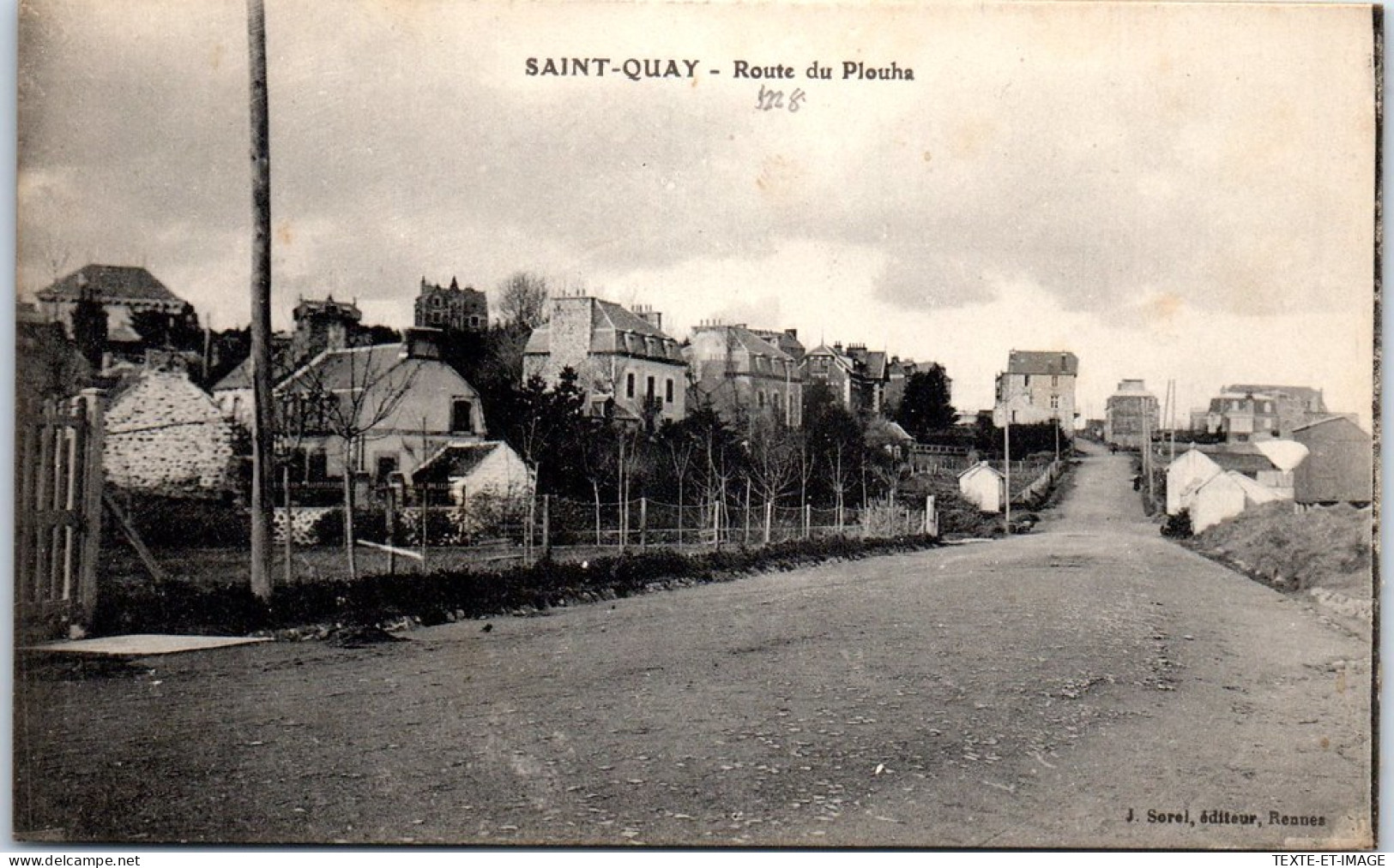 22 SAINT QUAY PORTRIEUX - La Route De Plouha  - Autres & Non Classés