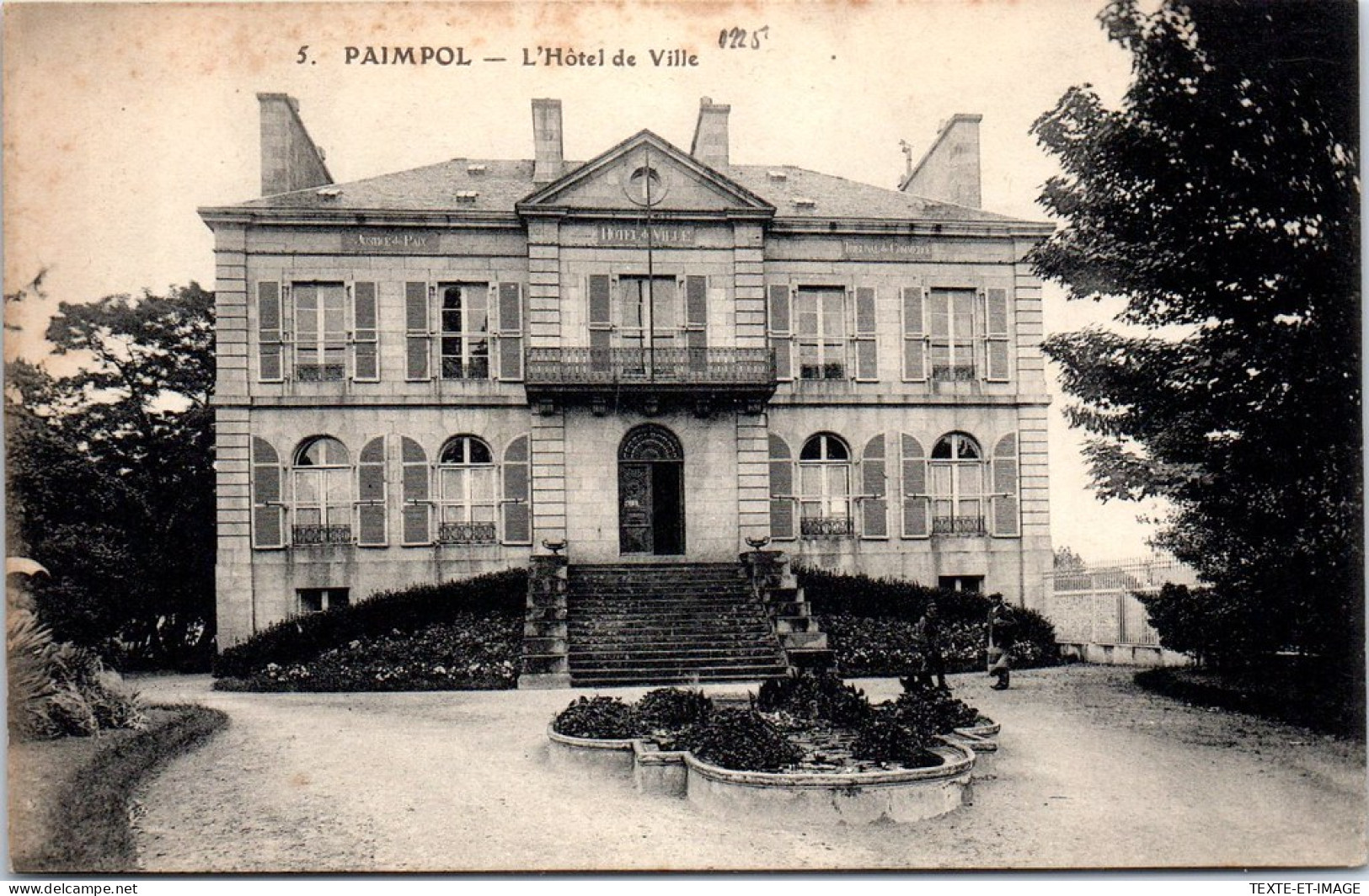 22 PAIMPOL - La Mairie, Hotel De Ville  - Paimpol