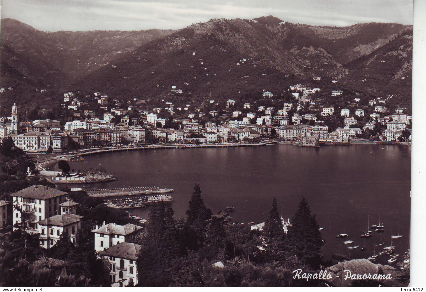 Rapallo(genova) - Panorama - Viaggiata - Genova (Genoa)
