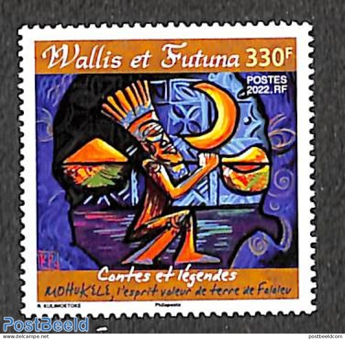Wallis & Futuna 2022 Fairy Tales & Legends 1v, Mint NH, Art - Fairytales - Fairy Tales, Popular Stories & Legends