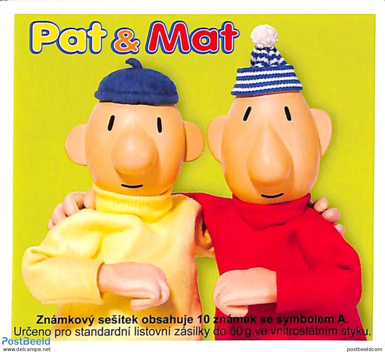 Czech Republic 2011 Pat& Mat Booklet S-a, Mint NH, Stamp Booklets - Art - Children's Books Illustrations - Comics (exc.. - Autres & Non Classés