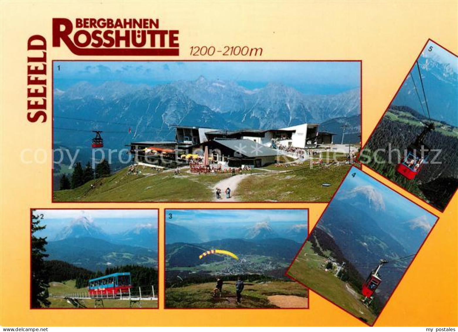 73242988 Seefeld Attersee Bergstation Rosshuette Standseilbahn Haermelekopfbahn  - Altri & Non Classificati