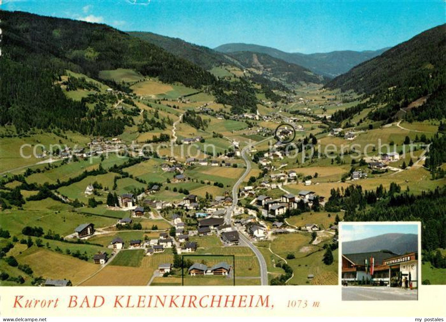 73242939 Bad Kleinkirchheim Kaernten Fliegeraufnahme Bad Kleinkirchheim - Autres & Non Classés
