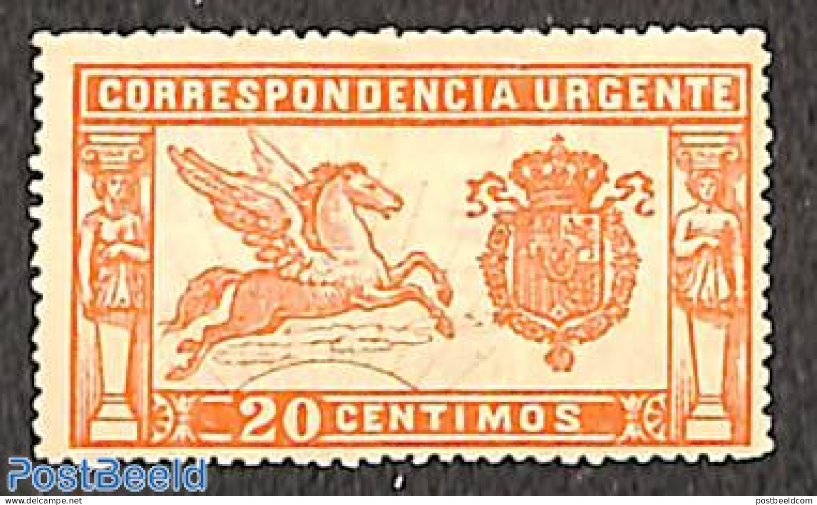 Spain 1922 Express Mail 1v, Unused (hinged) - Ongebruikt