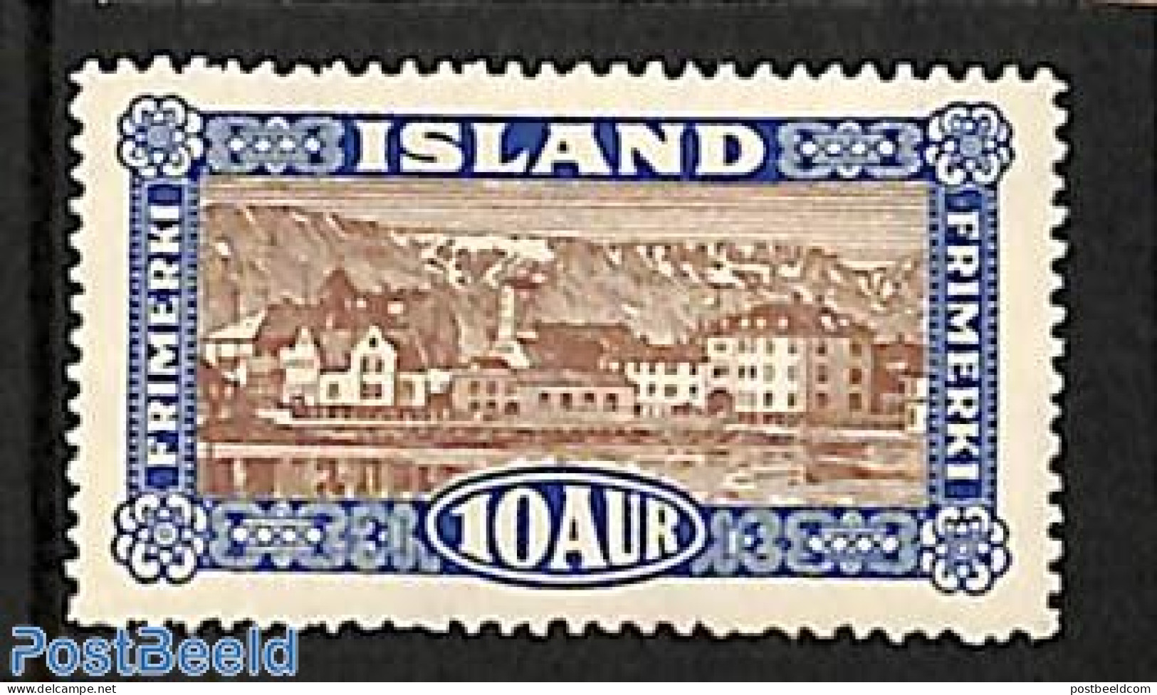 Iceland 1925 10A, Stamp Out Of Set, Unused (hinged) - Ongebruikt