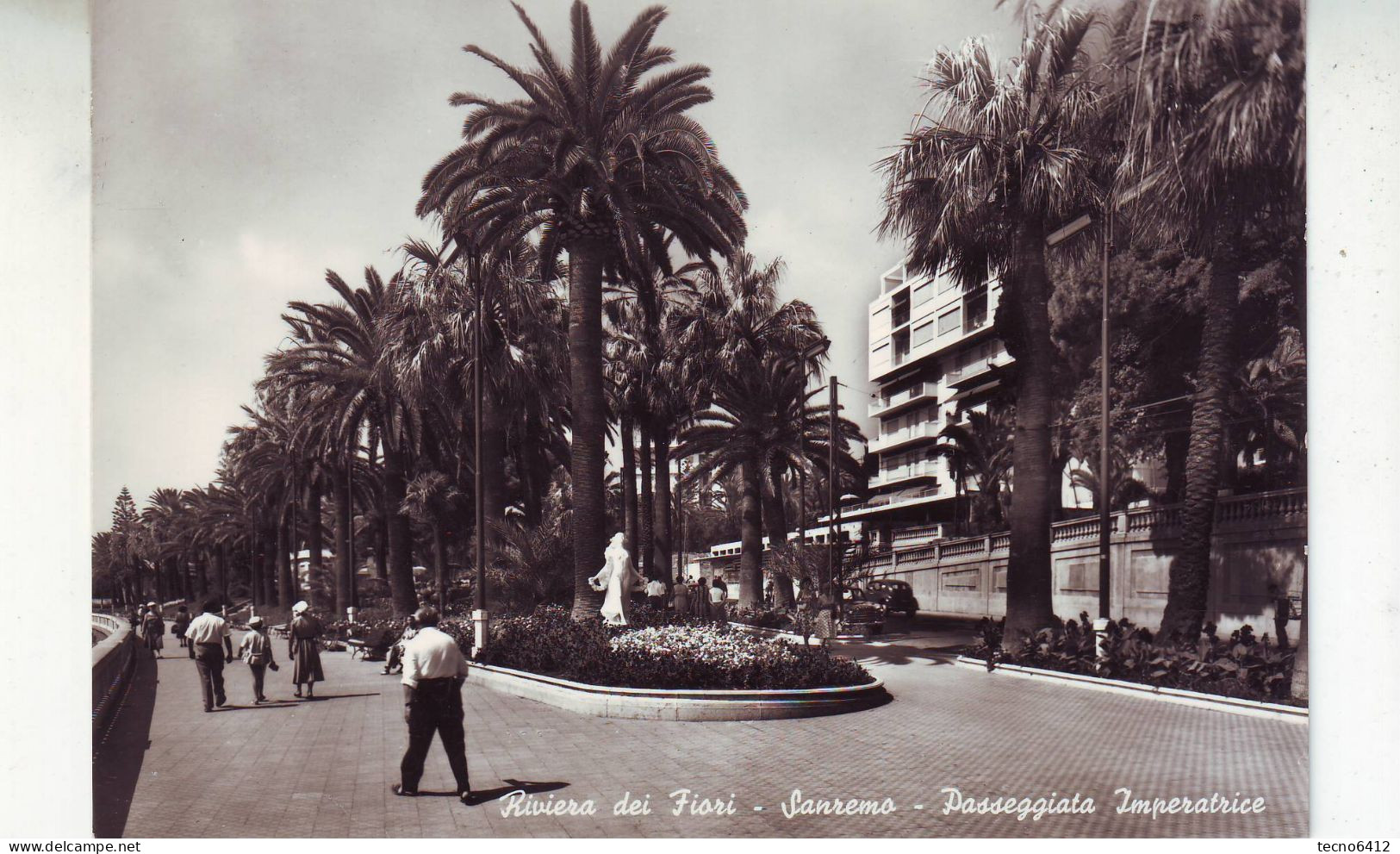 San Remo(imperia) - Riviera Dei Fiori - Passeggiata Imperatrice - Viaggiata - San Remo