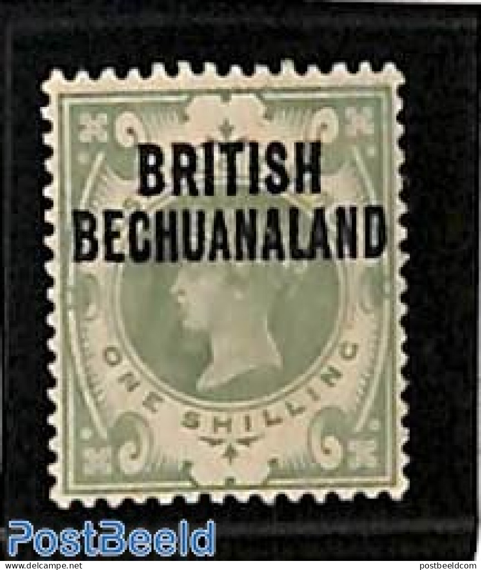 Botswana 1891 1sh, Stamp Out Of Set, Unused (hinged) - Botswana (1966-...)