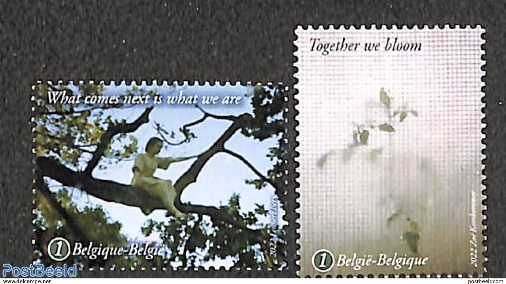 Belgium 2022 Young People Build The Future 2v, Mint NH - Unused Stamps