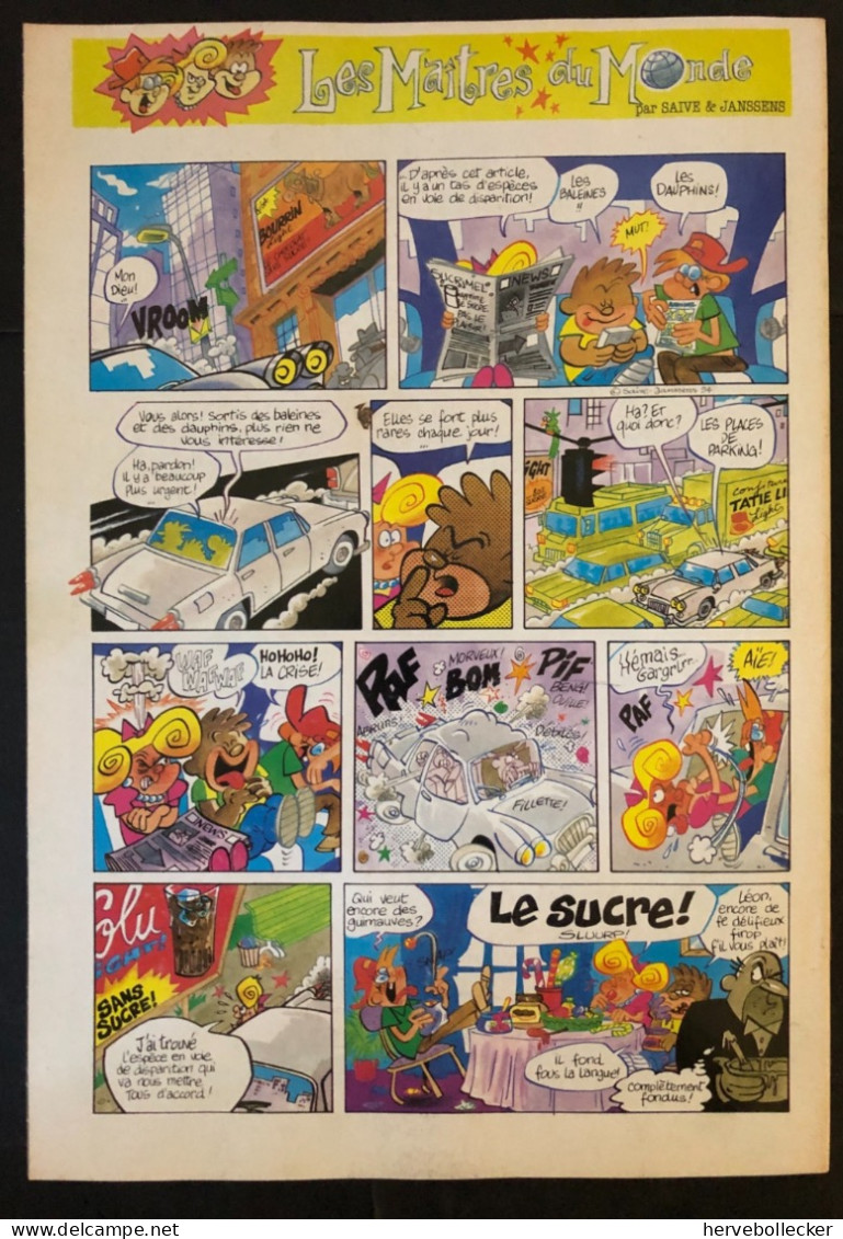 Spirou Hebdomadaire N° 2942 -1994 - Spirou Magazine