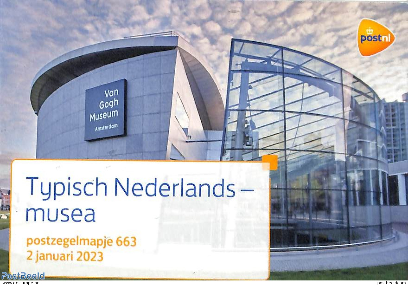 Netherlands 2023 Typical Dutch/musea, Presentation Pack 663, Mint NH, Art - Museums - Neufs