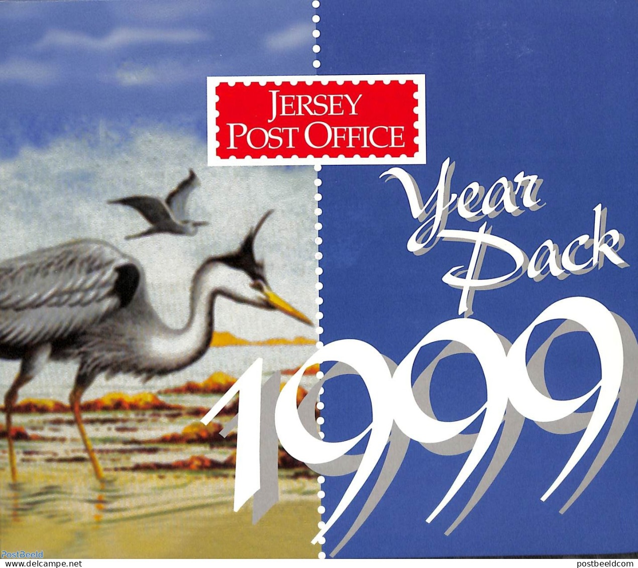 Jersey 1999 Official Yearset 1999, Mint NH, Various - Yearsets (by Country) - Unclassified